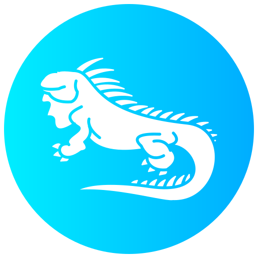 iguana icono gratis