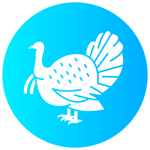 pavo icono gratis