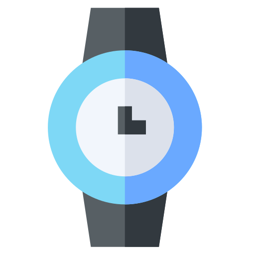 Reloj de pulsera icono gratis