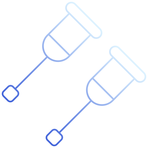 muletas grátis ícone