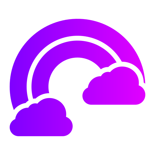 arcoíris icono gratis