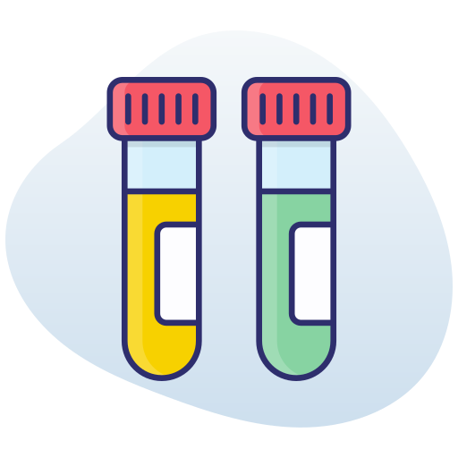 Sample tube free icon