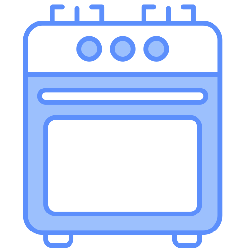 gama de cocina icono gratis