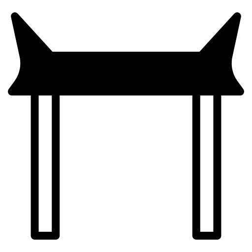 Torii gate free icon