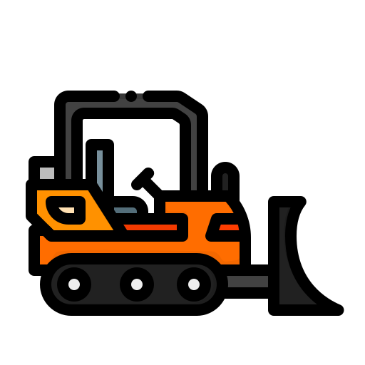 excavadora icono gratis