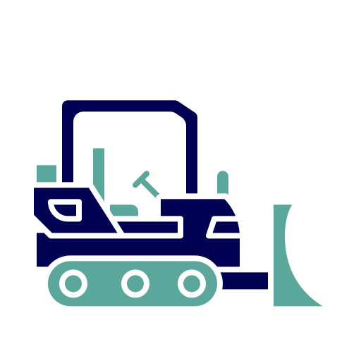 excavadora icono gratis