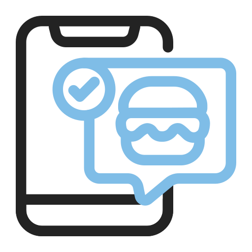 pedir comida icono gratis