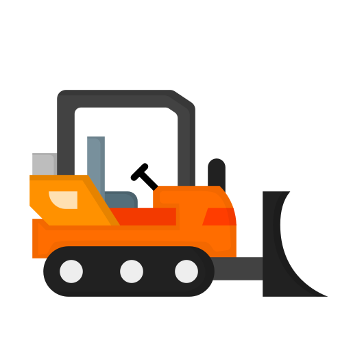 excavadora icono gratis