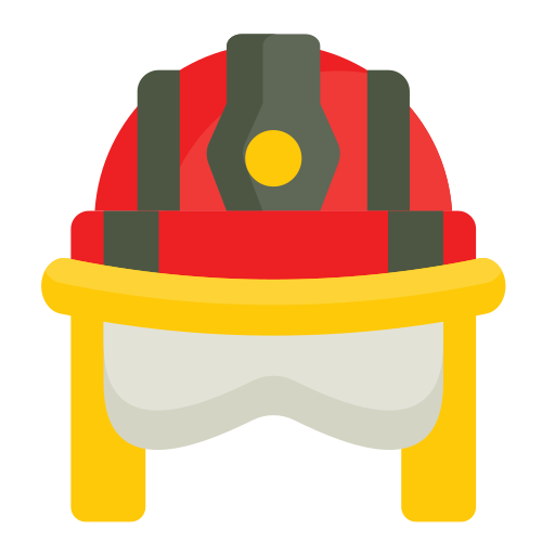 casco de bombero icono gratis