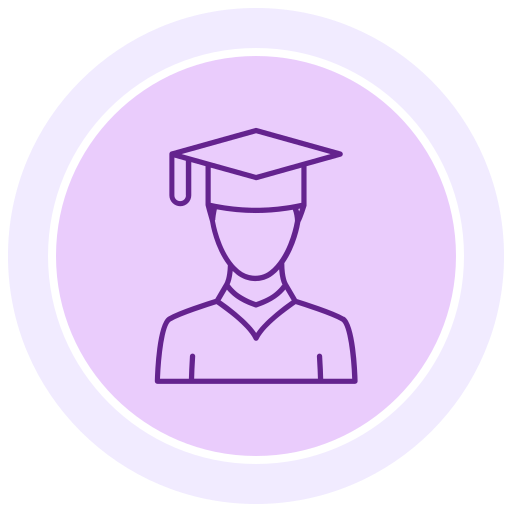 toga de graduación icono gratis