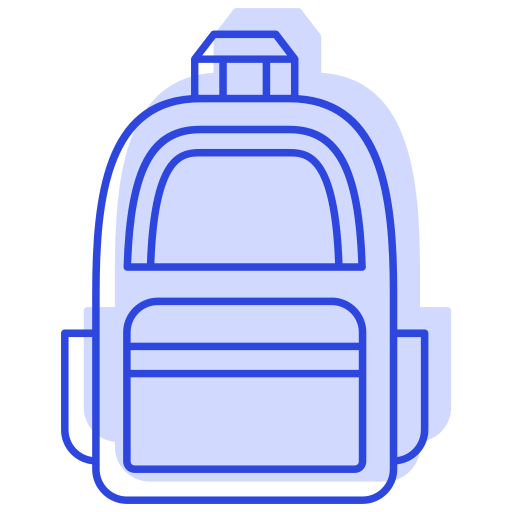 Backpack free icon