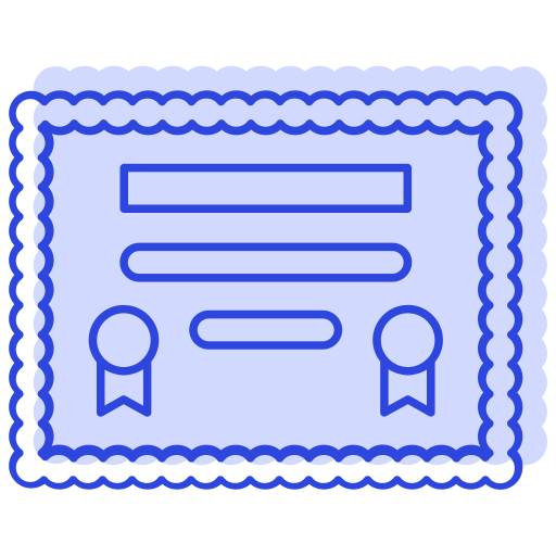 Certificate free icon Certificate free icon