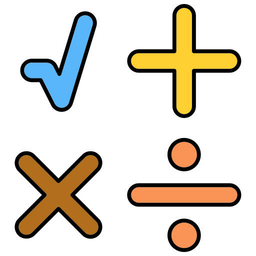 Math symbols free icon Math symbols free icon