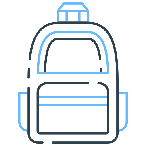 Backpack free icon Backpack free icon