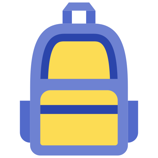Backpack free icon