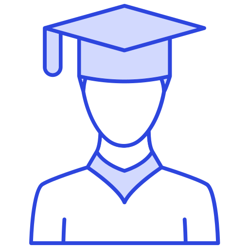 toga de graduación icono gratis