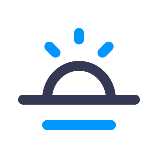 amanecer icono gratis