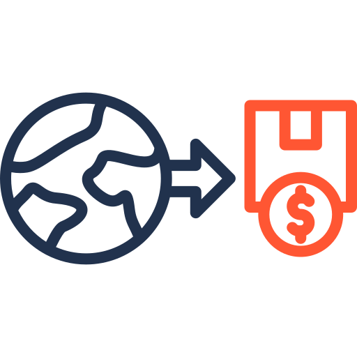 Distribution free icon