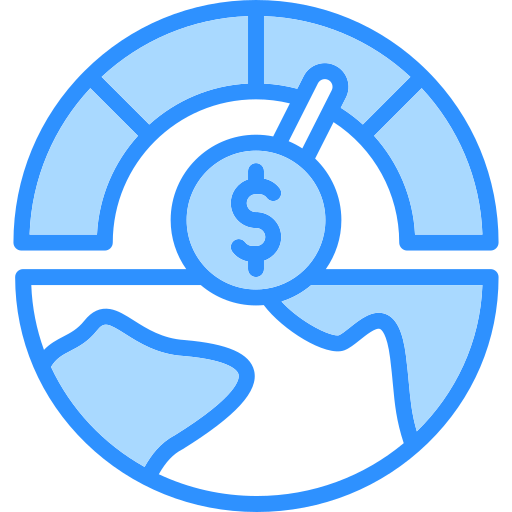 Economic indicators free icon
