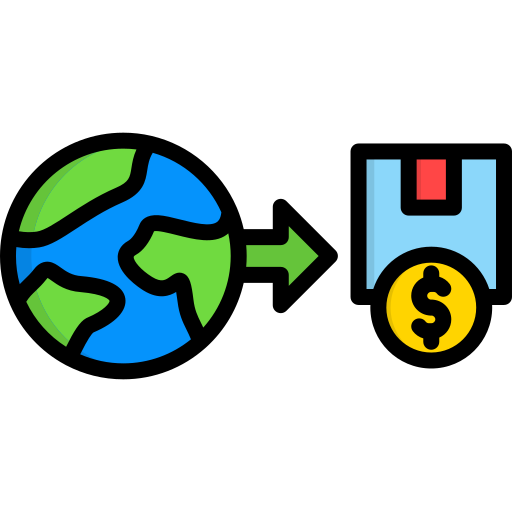 Distribution free icon
