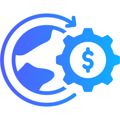 Global finance free icon