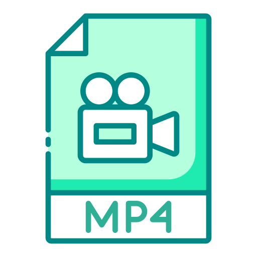 archivo mp4 icono gratis