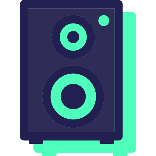 altavoz icono gratis