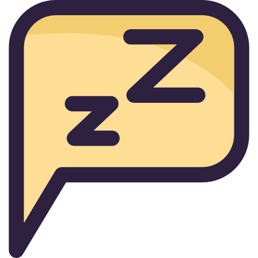 dormido icono gratis