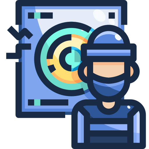 Burglar free icon Burglar free icon