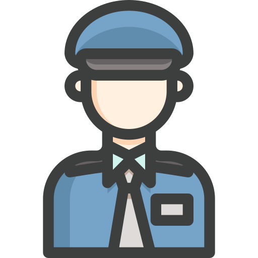 Security guard icono gratis