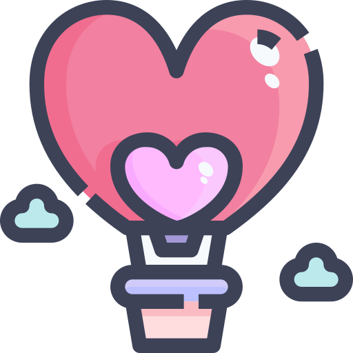 Globo de aire caliente icono gratis