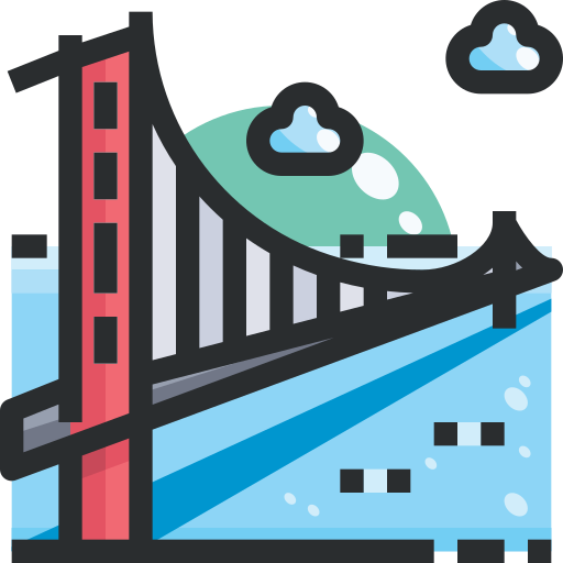 Golden Gate Bridge Free Icon