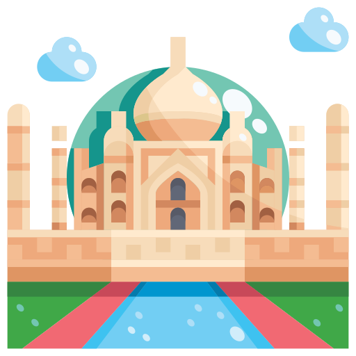 taj mahal icono gratis