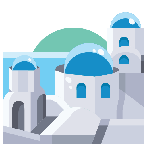 iglesia con cúpula azul icono gratis