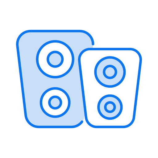 Music speaker free icon