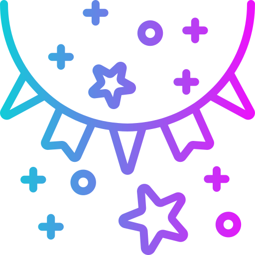 guirnalda icono gratis