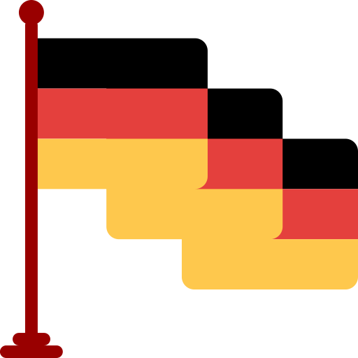 bandera de alemania icono gratis