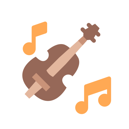 violín icono gratis