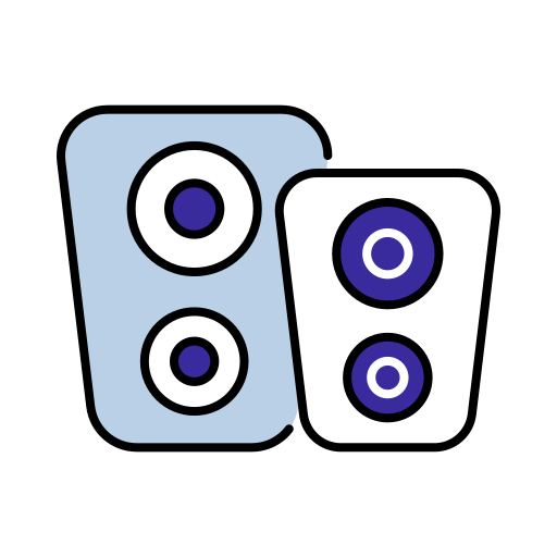 Music speaker free icon