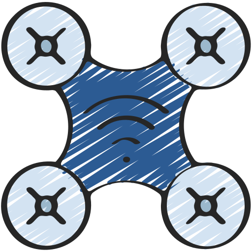 drone intelligent Icône gratuit