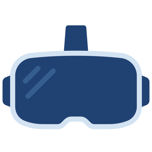 gafas de realidad virtual icono gratis