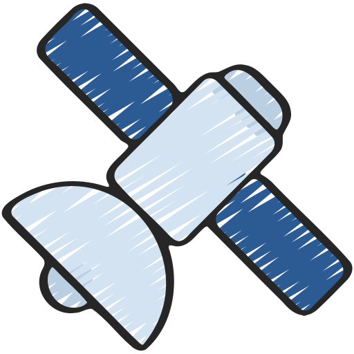 satellite spatial Icône gratuit