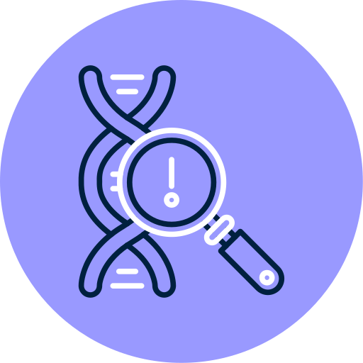 genética icono gratis