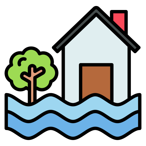 inondation Icône gratuit