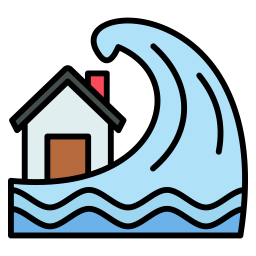 tsunami icono gratis