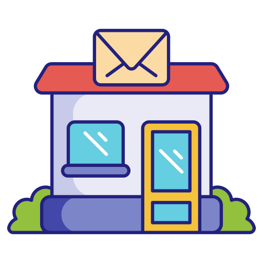 Почтовое отделение бесплатно иконка