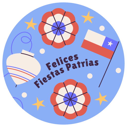 fiestas patrias gratis sticker