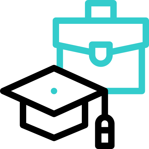 pasantía icono gratis