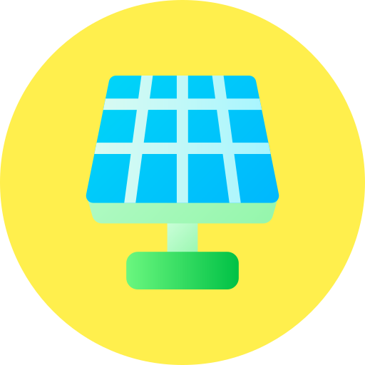 panel solar icono gratis