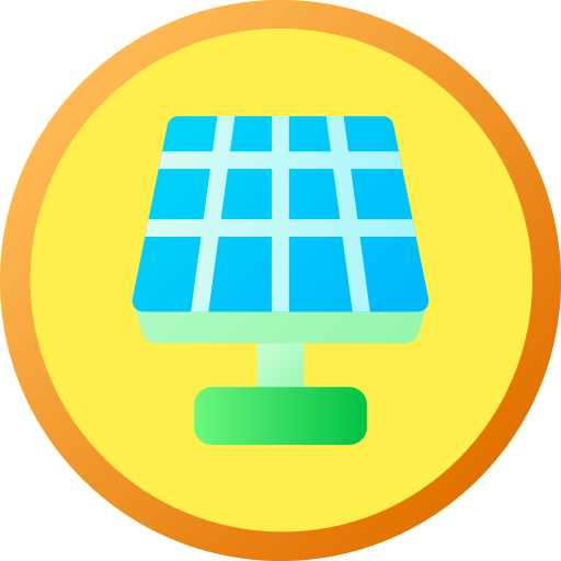 panel solar icono gratis